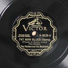 Tiny Parham and His Musicians - Fat Man Blues - VICTOR 38126 E+