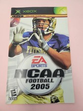 NCAA Football 2005  Xbox  Manual Only