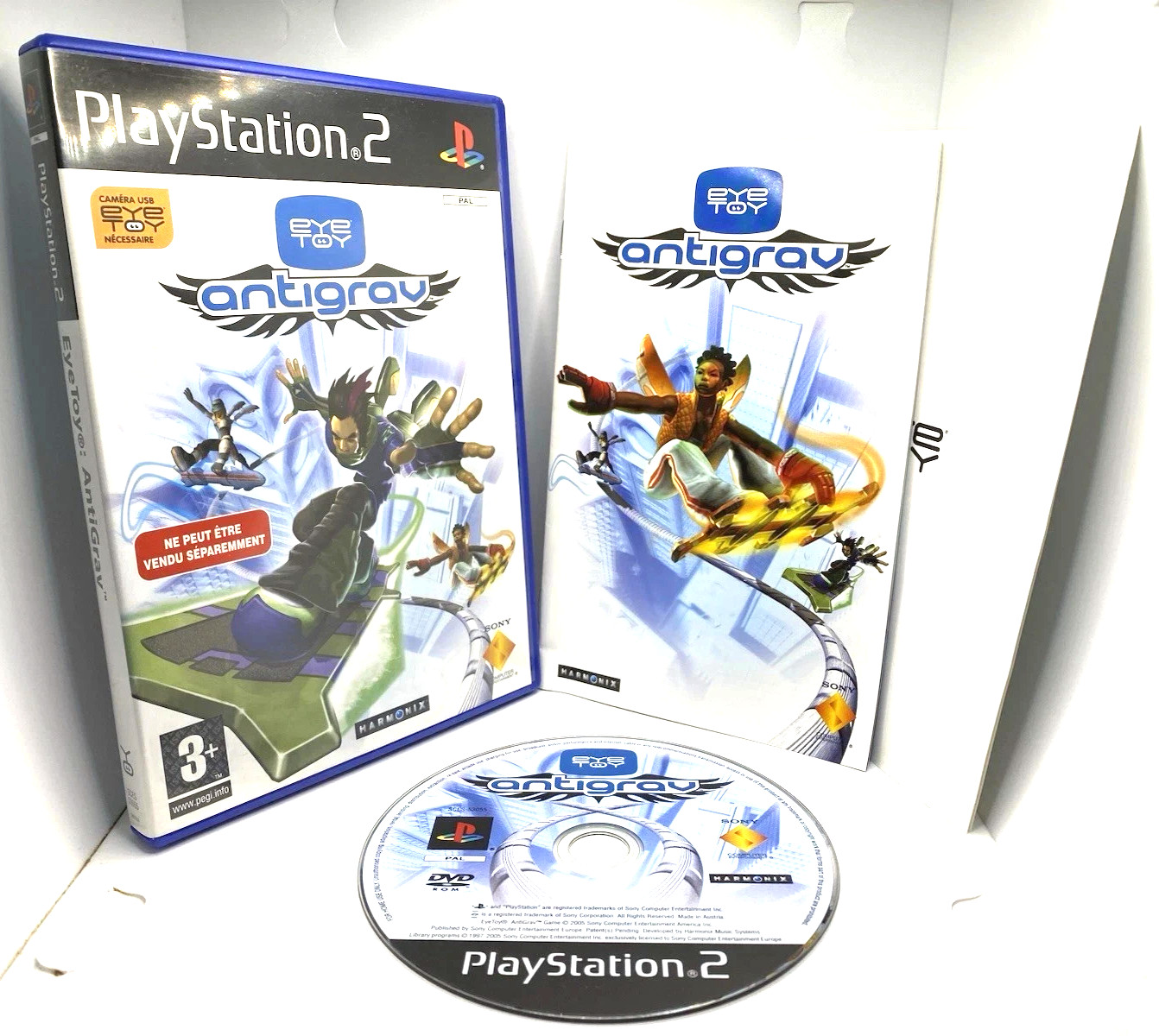 ✅EyeToy: ANTIGRAV Ps2 Jeu Console Playstation 2 PAL FR Game CIB OVP TBE