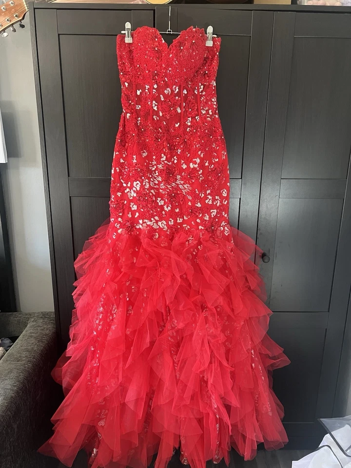 Jovani Women's Prom Dress Ball Gown Size 8 - Image 2 of 3