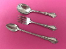 1 Oneida TODDLETIME Stainless 3 Piece Baby Set
