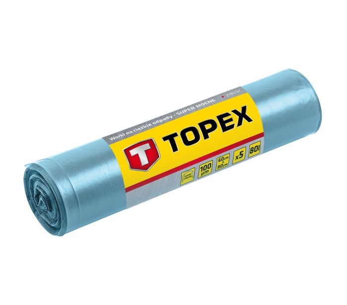 Für TOPEX-NEO-GRAPHITE NARZ�DZIA 23B257 TOPEX SUPER HEAVY DUTY WASTE BAGS, 5 PC