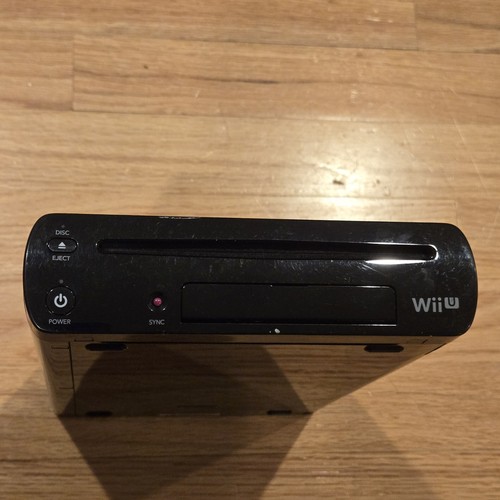 Nintendo Wii U WUP-101(02) Schwarz 32GB Konsole nur für Ersatzteile