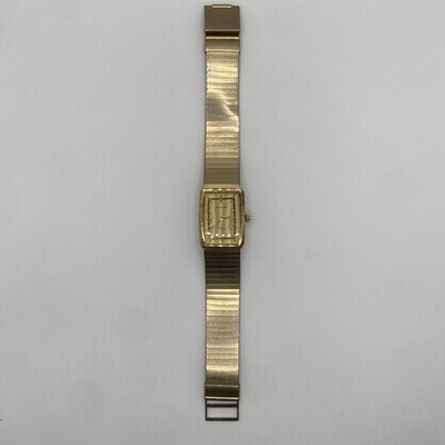 Vintage WITTNAUER 10k Gold Plated Tank Watch Untested 22mm  display picture 2