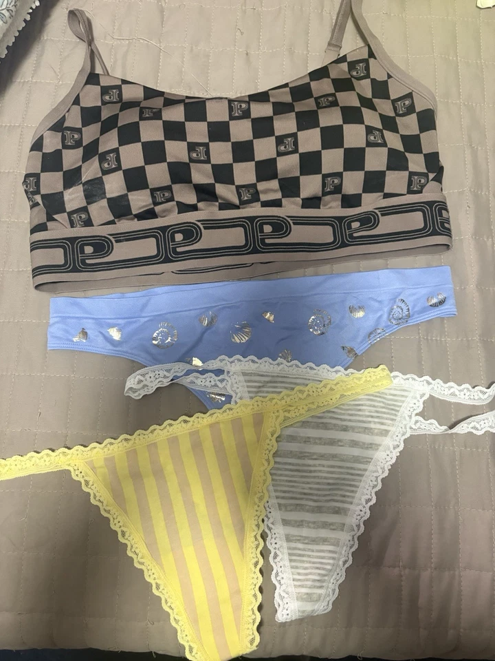 $200 Victoria’s Secret Gift Card + 3 Panties (L) + Sports Bra (L) - NWT! - Image 2 of 4