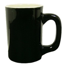 Vertex LHBKW 11 oz. Vista Log Home Mug Black/White