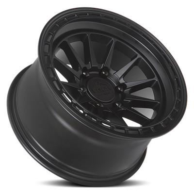 1 New 17x9 Lock Off-Road Baja Matte Black Ring 6x139.7 6x5.5 ET0 Wheel Rim