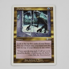 MTG Diabolic Vision Beatdown Box Set NM Card Dimir Sorcery Commander Premodern