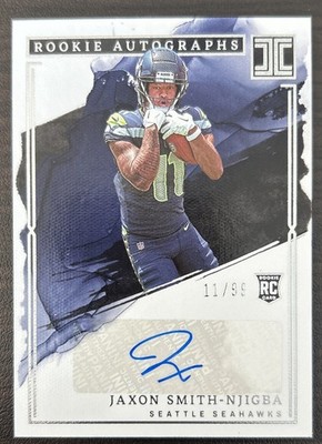 2023 Impeccable - RC Autographs Jaxon Smith-Njigba #RA-JSN  11/99 Jersey Match!!