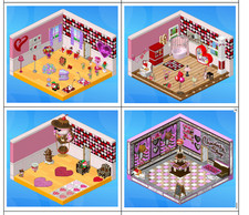 Webkinz Valentine's Day Items - Cinnamon, Chocolate, Lovely, Sweeheart