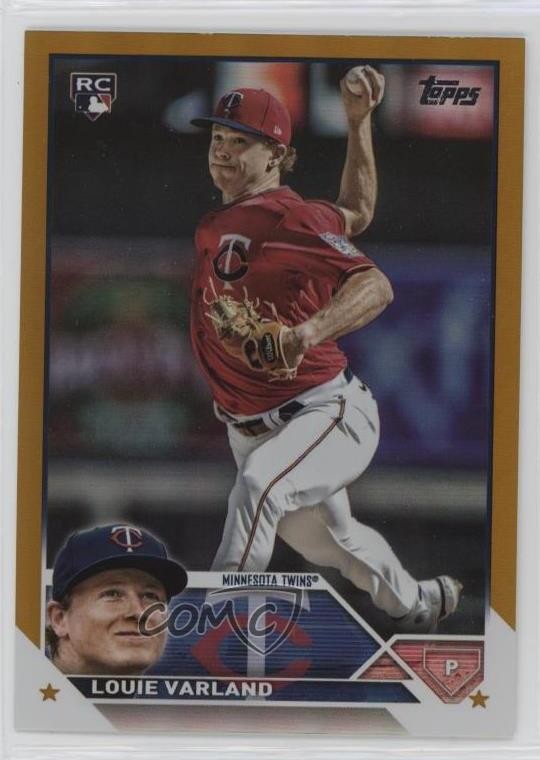 2023 Topps Series 2 Gold Foil Louie Varland #441 0b3