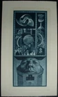 Rudolf Hausner (1914-1995) - Aquatint Color Etching - 1965