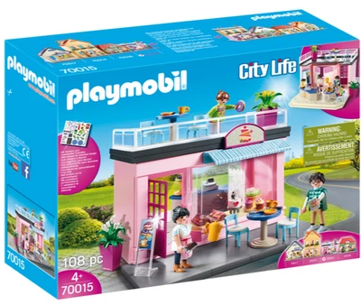 PLAYMOBIL 70015 Mein LIEGLINGSCAFE` Kaffeehaus Bar BISTRO City Life Café SELTEN - Bild 1 von 4