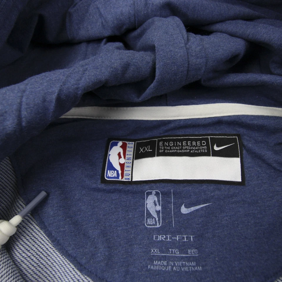 Dallas Mavericks Nike NFL On Field Dri-Fit Chaqueta Para Hombre Azul Marino Nueva Foto 4 de 4