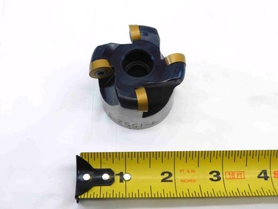 2'' O.D. FACE MILL T-1552-S 3/4 PILOT 5/16 KEY HOLDS 4 INSERTS RC..43 2.0
