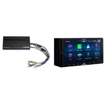 Alpine iLX-W670-M 6.75-inch Shallow-Chassis Digital Multimedia Receiver Compa...
