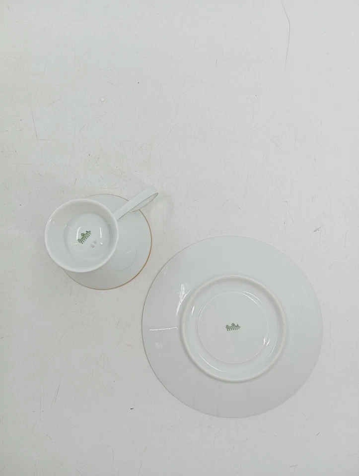 Rosenthal Tasse et soucoupe Porcelaine Blanc Classique - Photo 3/3