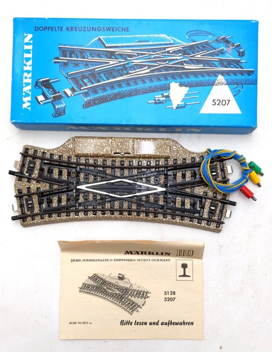 Traversée De Jonction Double / Double Slip Switch, Angle 10°, Code 100 Insulfrog H0
