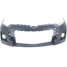 For Toyota Corolla Bumper Cover 2014 2015 2016 Front Primed