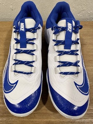 Nike Alpha Huarache Elite 4 Low ホワイトネイビー Nike Alpha Huarache Elite 4 Low MCS Baseball Cleats Mens 8