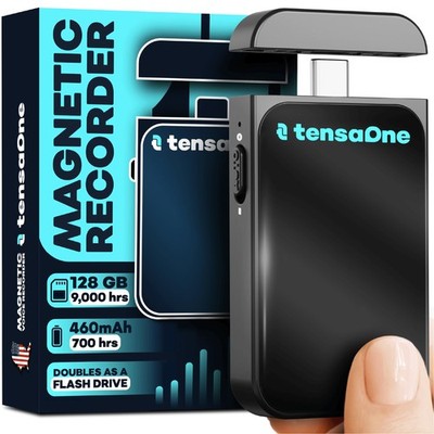 Voice Activated Recorder   Mini Audio Recording Device with Magnetic Mount, S...