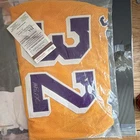 Magic Johnson Los Angeles Lakers Signed Basketball Jersey Original JSA Auth