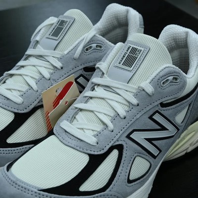 Size 13 New Balance 990v4 MiUSA Teddy Santis Grey Black