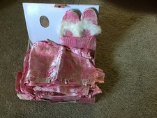 Vtg WWII Asian SILK Embroidered Pajama Set, Slippers, Robe in Original Box