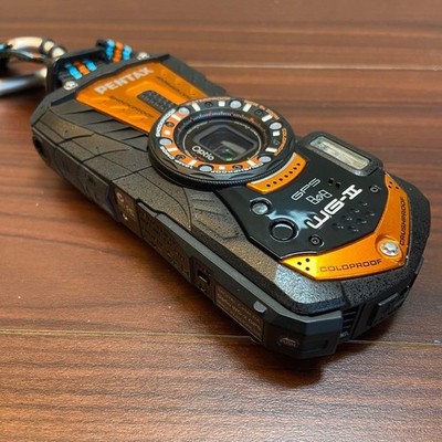 PENTAX Pentax Optio WG-2 GPS 16.0 MP Digital Camera - Gloss White