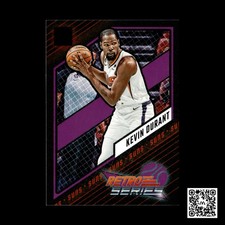 2023-24 Donruss #25 Kevin Durant Retro Series Purple Press Proof