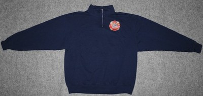 vintage MI-WUK SUGAR PINE FIRE DEPT 1/4 ZIP Cal Fire Sierra Nevada XL Sweatshirt