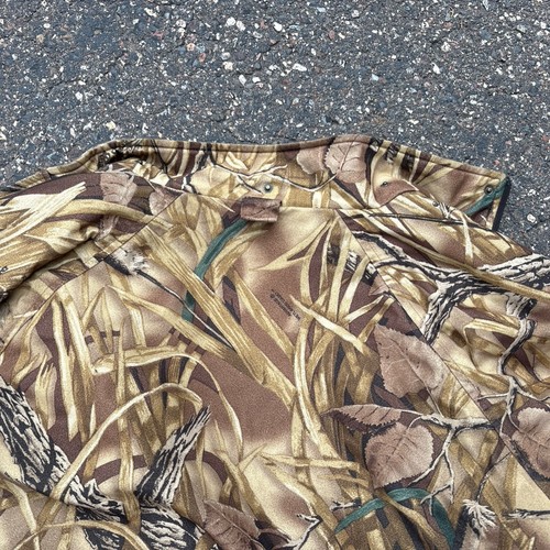 Vintage Woolrich Advantage Wetlands Camo Jagd Mantel Jacke Herren XL - Bild 8 von 8