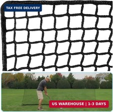 Golf Practice Net - Heavy Duty Nylon Netting, 10x10ft/10x15ft/10x20ft