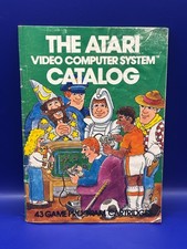 Vintage 1981 Atari VCS Catalog 43 Game Program Cartridges Pele Soccer