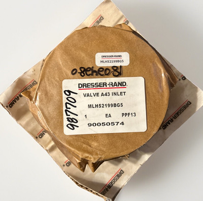 Dresser-Rand Ingersoll-Rand MLH52199BG5 Argon Compressor Valve Inlet A43. NEW!z4