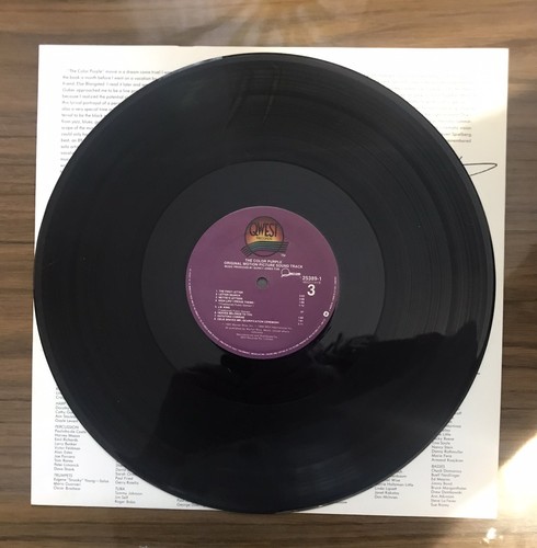 The Color Purple Original Motion Picture Soundtrack 2 LP Set Quincy Jones Vinyl - Picture 9 of 12