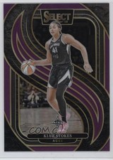2025 Panini Select WNBA Premier Level Purple Prizm /149 Kiah Stokes #185 v3r
