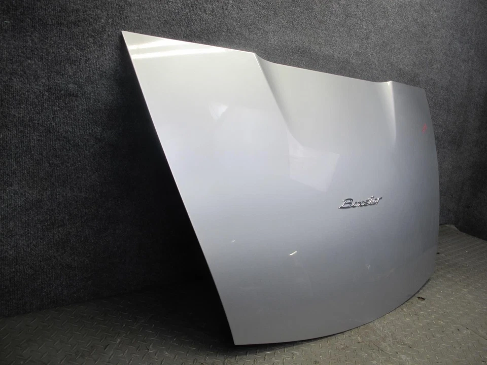 PORSCHE BOXSTER 986 1997-2004 TAPA MALETERO TRASERO CAPÓ CARCASA PANEL CUBIERTA PLATEADO Foto 4 de 4