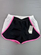 Layer 8 Women’s Athletic Running Shorts Black Hot Pink Size Small NEW