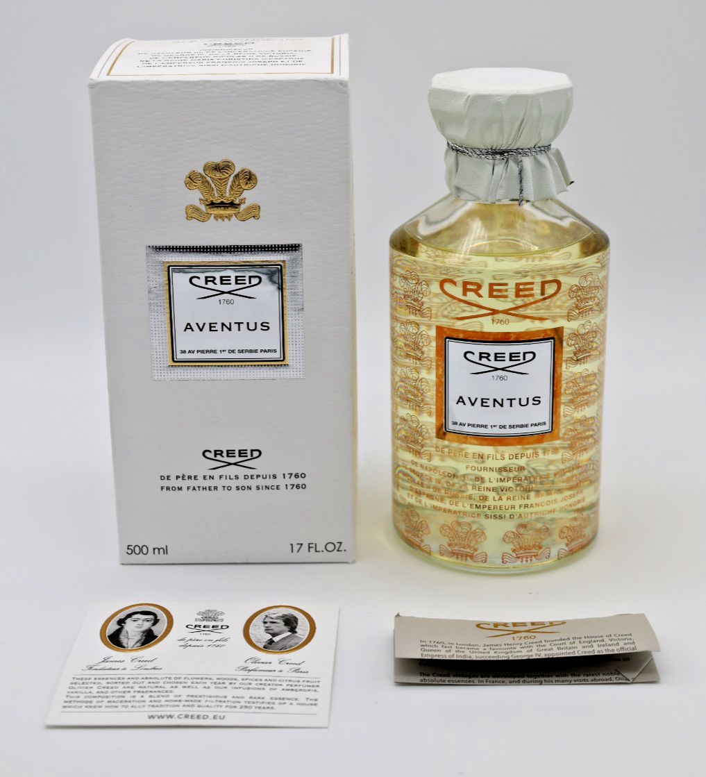 Creed Aventus 500ml / 17 oz Batch 17X01 Authentic Creed since 2014