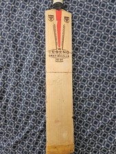 Gray-Nicolls Legend Grade 1 Willow Cricket Bat SH Spring Handle Huge Bow Red