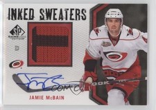 2010-11 SP Game Used Edition Inked Sweaters 37/50 Jamie McBain #IS-JM Auto 1o3