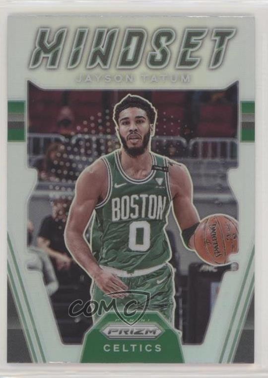 2021-22 Panini Prizm Mindset Silver Prizm Jayson Tatum #13 0sn6