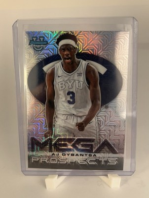 2025 Topps Bowman Chrome U AJ Dybantsa MEGA Prospects #MP-1 BYU Basketball