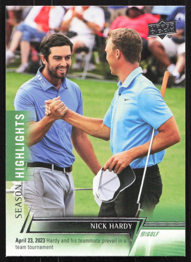 2024 Nick Hardy 86 UD Golf LP Topps/Upper Deck Golf