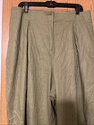 NEW Fashion To Figure Green Linen Pants (Size 1) — photo 2