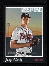 2019 Topps Heritage Minor League Edition Black 34/50 Joey Wentz #125 00u1