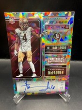 2018 Panini Contenders Tarvarus McFadden Cracked Ice Rookie Auto /23 (RC) #79