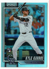 2026 Topps Series 1 - Kyle Karros #334 Rainbow Foil Rockies (RC)