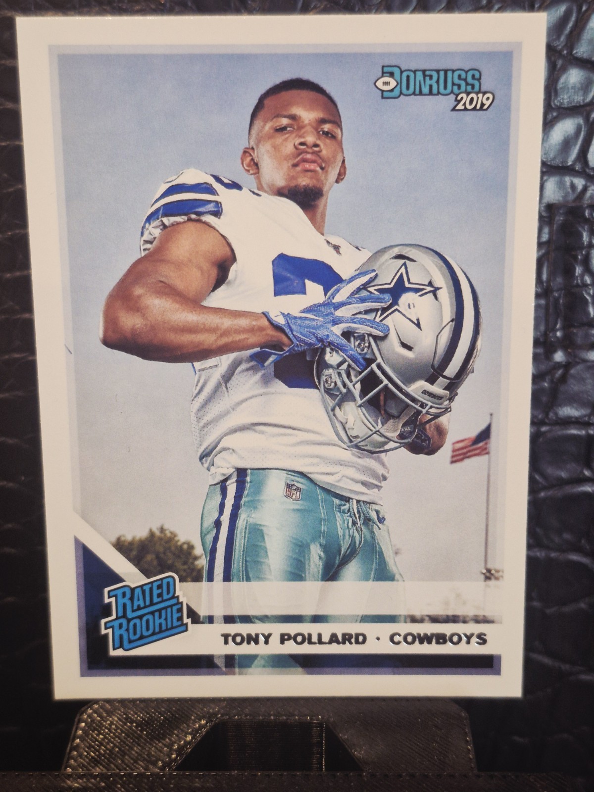 2019 Panini Donruss TONY POLLARD Rated Rookie #337 (RC) Dallas Cowboys